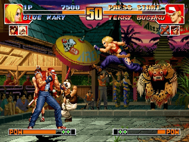 King of Fighters 97 screenshot 3 for Sega Saturn